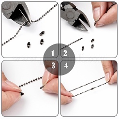 Латунные шаровые цепи&nbsp;LS-CHC013Y-B