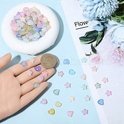 1000 шт. 20 стиля матовых акриловых подвесок&nbsp;OACR-PA0001-06