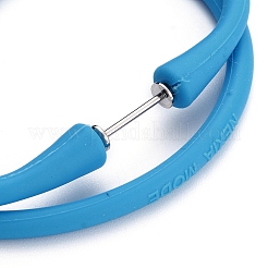 Силиконовые шнур браслеты&nbsp;BJEW-F409-01