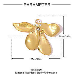 Подвески из нержавеющей стали 304&nbsp;STAS-OY007-46G