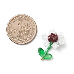 Подвески из стеклянных бусин&nbsp;PALLOY-MZ00875-04