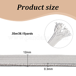 Полиэфирный шнур для комплекта одеяла с отделкой подушки&nbsp;OCOR-WH0091-73B