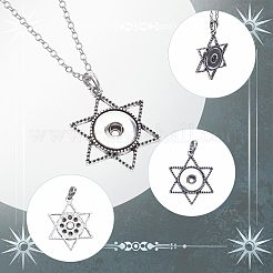 9 шт. 9 стильных литого сплава защелкивающиеся большие подвески&nbsp;FIND-GF0004-30