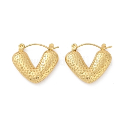 Серьги-кольца из нержавеющей стали 304 для женщин&nbsp;EJEW-U046-06B-G