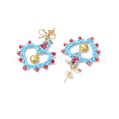 Стеклянные бусины&nbsp;EJEW-MZ00396-04