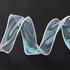 Переливающаяся лента из пряжи «рыбий хвост» для изготовления бантов OCOR-B004-02A-07