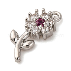 Латунные микро проложить кубического циркония подвески&nbsp;KK-I276-04P-03