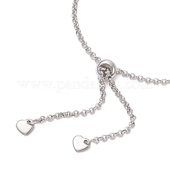 Изготовление браслета-слайдера из нержавеющей стали 304 толщиной 2 мм&nbsp;AJEW-JB01406