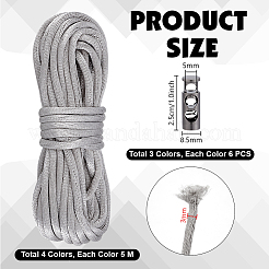 18 шт. 3-х цветные литые карточные замки&nbsp;DIY-PH0031-50