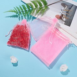 Подарочные пакеты из органзы с кулиской&nbsp;X-OP-R016-13x18cm-02