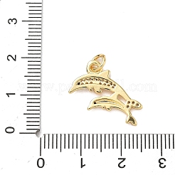 Латунные микро проложить кубического циркония подвески&nbsp;KK-D426-25G-G