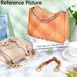 Акриловые и алюминиевые кабельные цепочки HJEW-JM00480-01