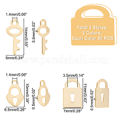 300 шт. 6 подвески из нержавеющей стали 201&nbsp;STAS-DC0005-24