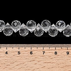 Прозрачные стеклянные бусины&nbsp;GLAA-Z017-01P