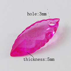 Прозрачные акриловые подвески TACR-R17-M