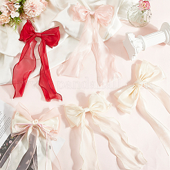 5 шт. 5-х цветные тканевые заколки-банты для волос&nbsp;PHAR-SP0001-14