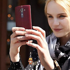 Милый медведь украшения нейлон телефон прелести ремешок&nbsp;HJEW-PH01743