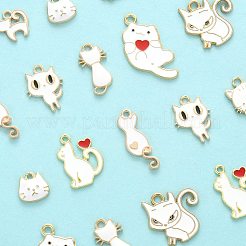 50шт 10 стиля сплава эмалевые подвески&nbsp;ENAM-CJ0004-29