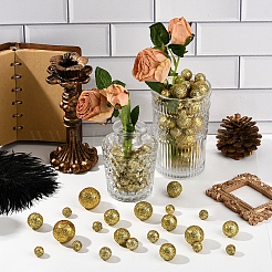 160 шт. 10 вида блестящих пенопластовых шариков&nbsp;DIY-SP0005-58B