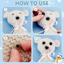 192 комплект 10-х видов пластиковых безопасных глаз&nbsp;DIY-PH0017-93