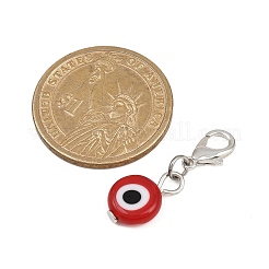 10 шт. подвеска-лэмпворк ручной работы от сглаза&nbsp;HJEW-JM04170-02