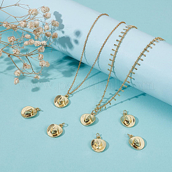 Латунные подвески с покрытием 12шт&nbsp;KK-BC0014-37G