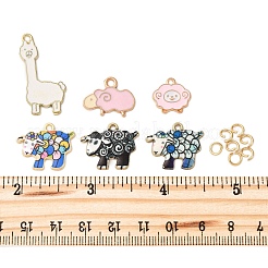 Подвески из эмали и сплава&nbsp;ENAM-FP0002-48