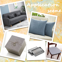 Прямоугольные самоклеящиеся льняные пластыри&nbsp;AJEW-WH20011-10B