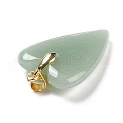 Естественный зеленый авантюрин подвески&nbsp;G-E570-01G-03