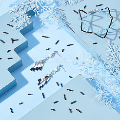 1980 шт. 8 вида стеклянных бусин&nbsp;SEED-AR0001-07