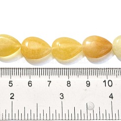 Природный Топаз нефрита бисер нитей&nbsp;G-P561-B04-01