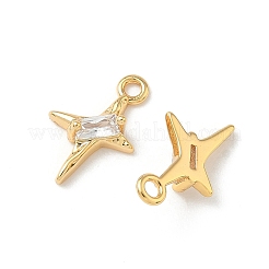 Латунные микро проложить кубического циркония подвески&nbsp;KK-Z136-42A-G