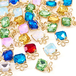 30 шт. подвески из сплава и стекла&nbsp;FIND-TA0008-05G