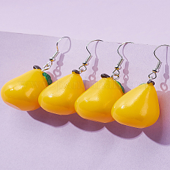 2 пара пластиковых висячих сережек&nbsp;EJEW-LP0001-29