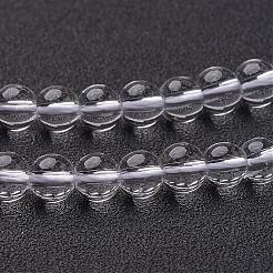 Синтетический кристалл кварца бусины нити&nbsp;GSR6mmA039-1