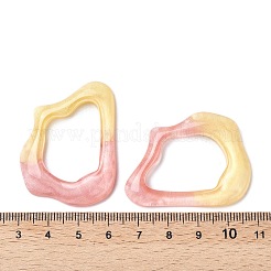 Кабошон из полупрозрачной смолы с декодированием&nbsp;RESI-M040-03A