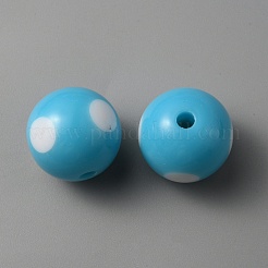 Акриловые бусины&nbsp;LS-SACR-WH0009-11C