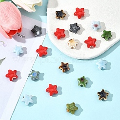 10шт фарфоровые бусины ручной работы&nbsp;PORC-YW0001-56