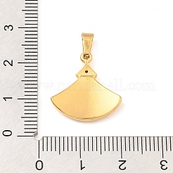 Ионное покрытие(ip) 304 нержавеющая сталь подвеска со стразами&nbsp;STAS-H182-08G