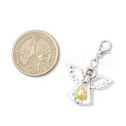 Стеклянные жемчужные бусины подвески украшения&nbsp;HJEW-JM03496