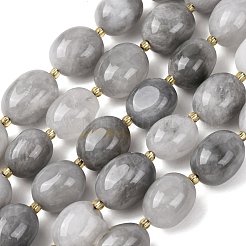 Естественный облачно кварц бисер пряди&nbsp;G-G453-D08-01