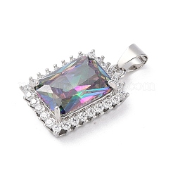 Стойки обшивки латунь микро проложить Циркон подвеску&nbsp;ZIRC-I066-06A-03