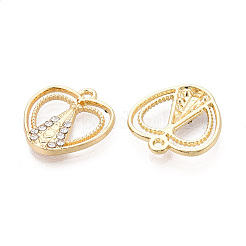 Подвески из сплава и страза&nbsp;FIND-N008-29KCG