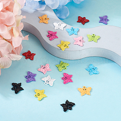 20 шт. 10-х цветные подвески из сплава&nbsp;FIND-TA0002-82