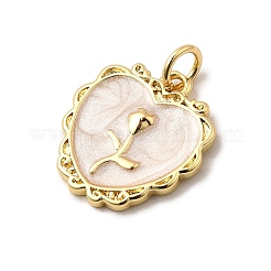 Латунь эмаль подвески&nbsp;KK-A268-15G-01