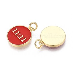 Латунь эмаль подвески&nbsp;KK-N277-01G