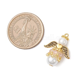 Подвески из перламутрового стекла и жемчуга&nbsp;PALLOY-MZ00978-07