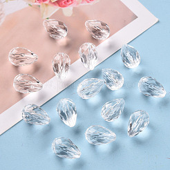 Прозрачные акриловые бусины&nbsp;X-TACR-S128-01