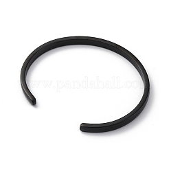 Браслеты-манжеты из нержавеющей стали 304 с ионным покрытием (IP)&nbsp;STAS-I110-10-4mm-B