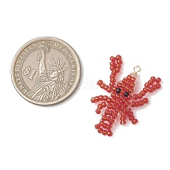 Стеклянные подвески из бисера&nbsp;PALLOY-MZ01254-01